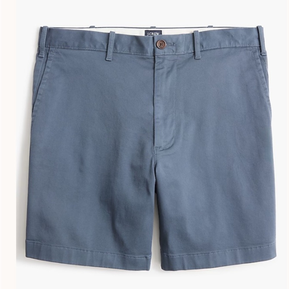 NWT J.Crew Factory 7” Flex Chino Shorts – Legacy Blue (Men’s)